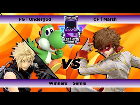 Flynn's Arcade 050 Winners Semis - FG | Undergod (Cloud Yoshi) Vs CF | Marsh (Joker) SSBU Ultimate