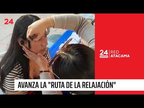 La “Ruta de Relajación” avanza en Tierra Amarilla | 24 Horas - Red Atacama
