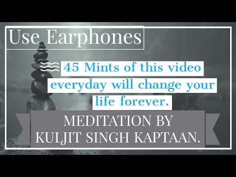 Body Scan Meditation | Breathing Meditation | by - Kuljit Singh Kaptaan #meditation #LOA