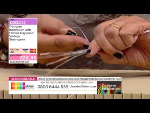 [How to make Steampunk Jewellery] - JewelleryMaker DI 17/9/14