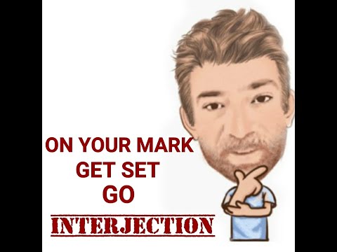 English Tutor Nick P Interjections (209) On Your Mark - Origin