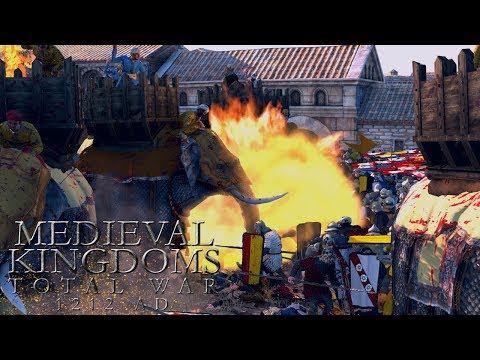 A BRAVE LAST STAND!! Total War Medieval Kingdoms 1212 AD Siege Battle