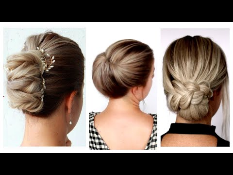 DIY Easy Updos for Short to Medium Hair perfect for...