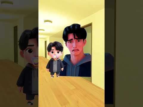 Baby Rumi, Jinu and Hungry Worm vs Police Nextbot