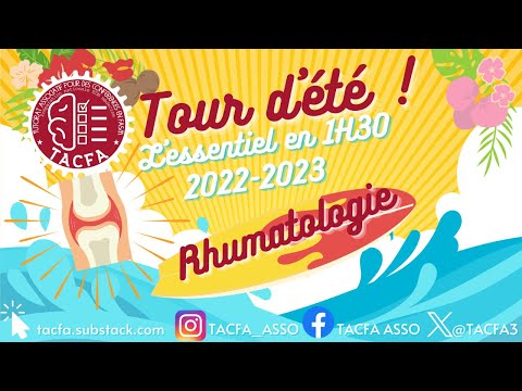Tour d'été 2023 - Rhumatologie