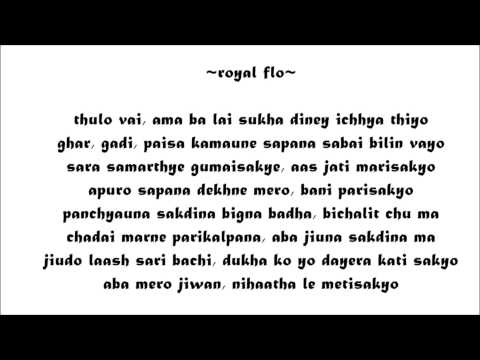 daSoch: Asakta Zindagi [Lyrics Video] | Nephop | New Nepali Rap 2013