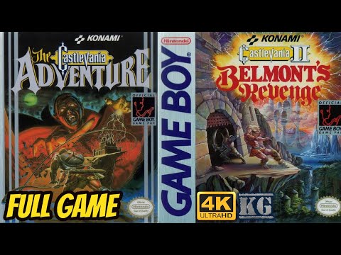 Castlevania The Adventure/Belmont's Revenge COLLECTION [GAME BOY] Walkthrough FULL GAME [4K60ᶠᵖˢ🔴]