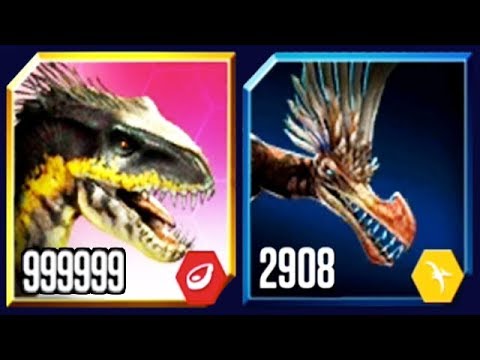 INDORAPTOR vs LEVEL 2800 TROPEOGNATHUS (JURASSIC WORLD)