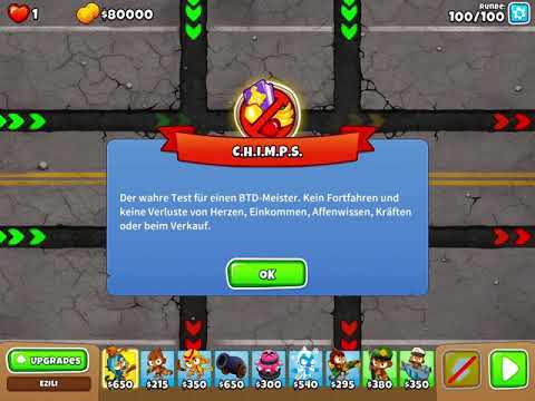 BloonsTD6 Top Herausforderung November 28, 2020 #autsch Schwer - Schimpansen