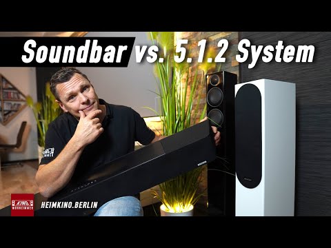 Sennheiser Ambeo Soundbar mit Monitor Audio 5.1.2 Setup im Vergleichstest!