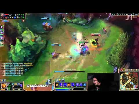 CLG Aphromoo and Doublelift - Bard Synergy - League of Legends