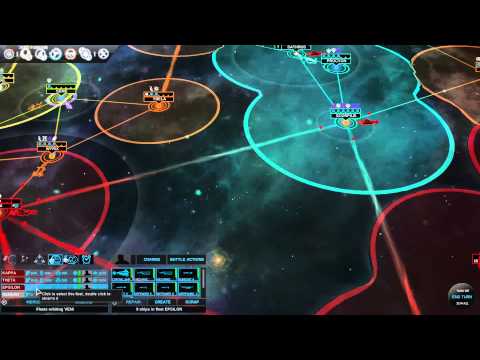 Let's Learn Endless Space: Disharmony - United Empire - Episode 9 - Starting Towards Victory