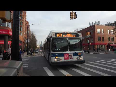 NYC Bus: Brooklyn Bridge Park bound C40LF 429 B63 at Atlantic Av/Court St