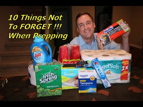 10 Things To NOT Forget When Prepping For The Apocalypse