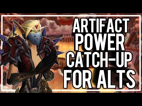 ARTIFACT POWER CATCH UP FOR ALTS - Outlaw Rogue PvP WoW Legion 7.1