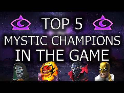 Top 5 Mystic Champions in MCOC! (Marvel Contest of Champions)