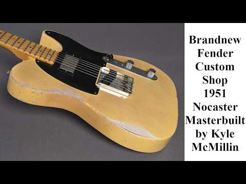 Fender Custom Shop Nocaster 1951 HREL HB Nocaster Blonde Masterbuilt Kyle McMillin image 26