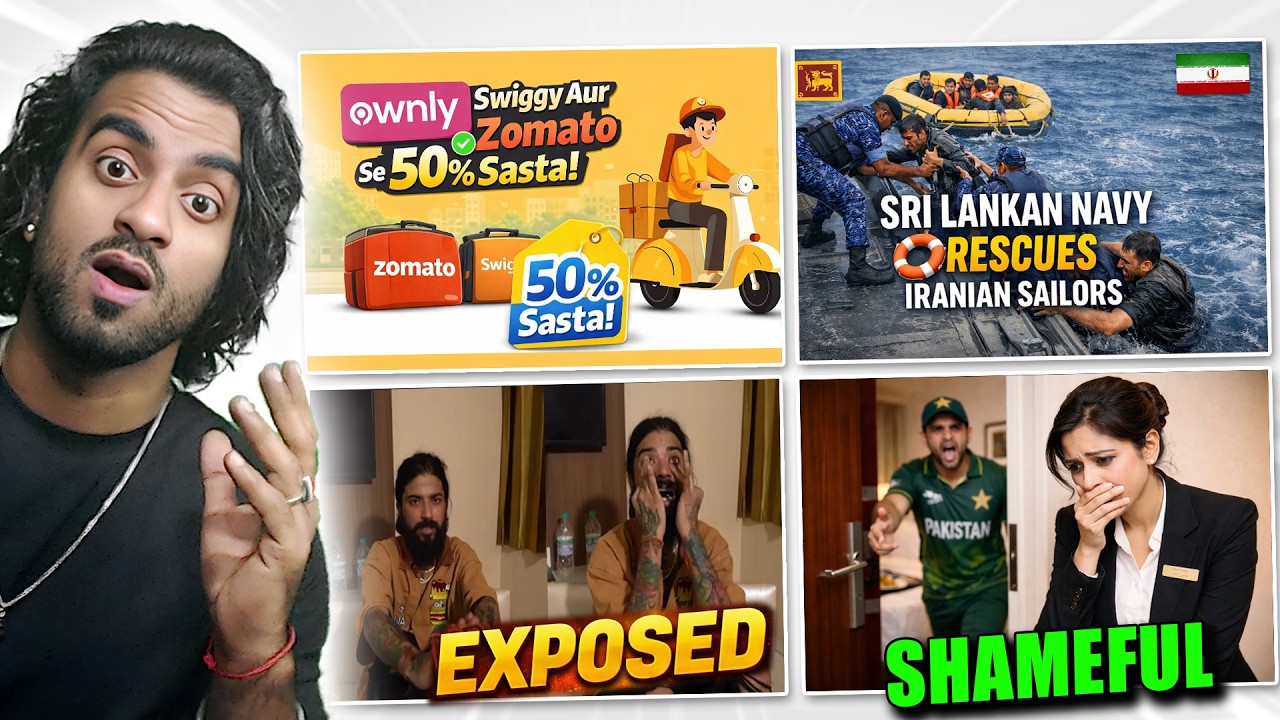 Rapido Destroyed Zomato Swiggy, UK07 Rider Exposed, Pakistani Player Molested T20 Hotel Staff