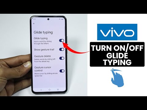 How to Turn ON/OFF Glide Typing in Any Vivo Phone - Glide Typing Setting