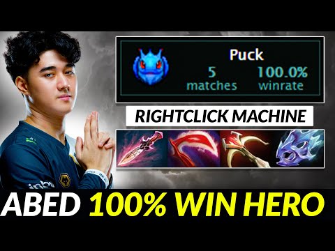 Abed 100% winrate Hero for TI10