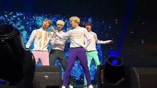 170827 SEVENTEEN (세븐틴) Performance Team - SWIMMING FOOL @ DIAMOND EDGE IN NYC FRONT ROW