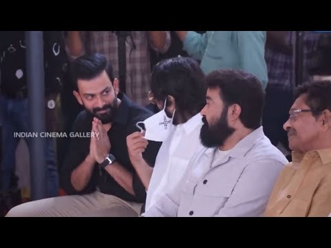 Prithviraj's respect when Mammootty comes♥