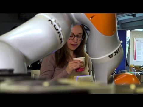 Der CoffeeBot auf dem Campustag