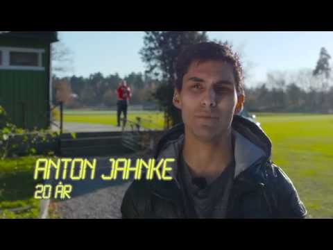 Fotbollsdrömmar - Anton tränar med Kenneth Høie