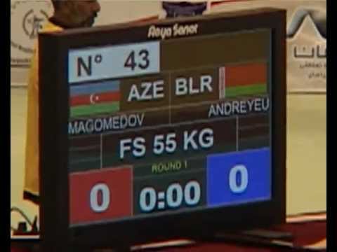 FS-Wrestling World Cup 2013, AZE-BLR 4-3 / HIGHLIGHTS