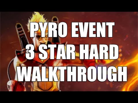 Pyro Event - 3 Star Hard Mode Walkthrough - Marvel Strike Force