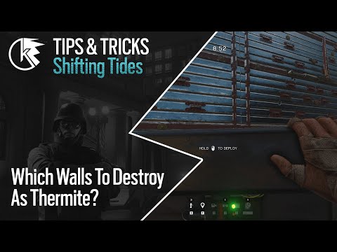Thermite Guide - Which Walls To Breach? With subtitles