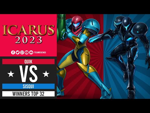 Icarus 2023: Winners Top 32 - HIVE| Quik (Samus) Vs Giants| Sisqui (Dark Samus)