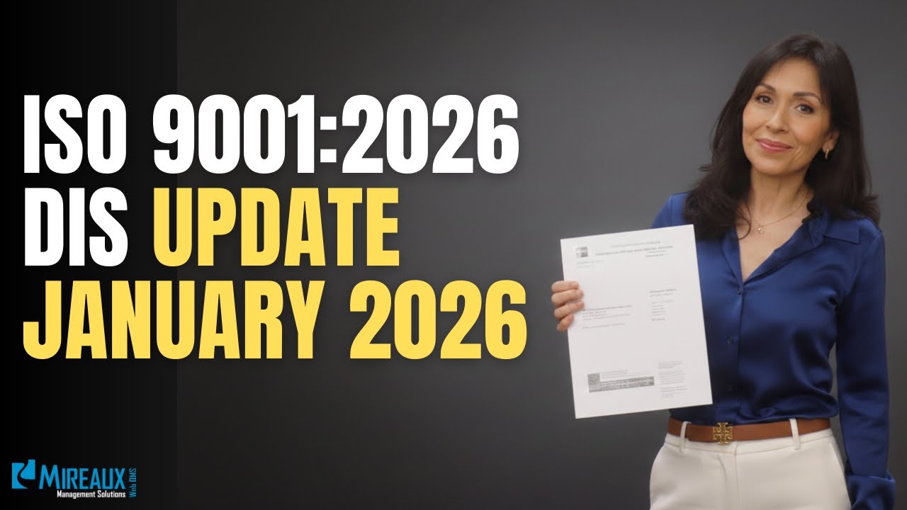 What's really happening with ISO 9001:2026 and when is it going to be released.