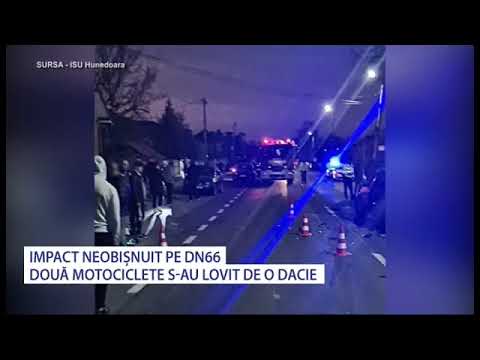 Accident mai putin obisnuit la Hateg - Stiri Antena Vest -