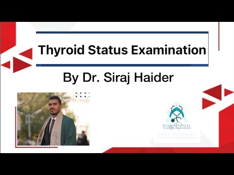 Thyroid status Examination (General Examination)