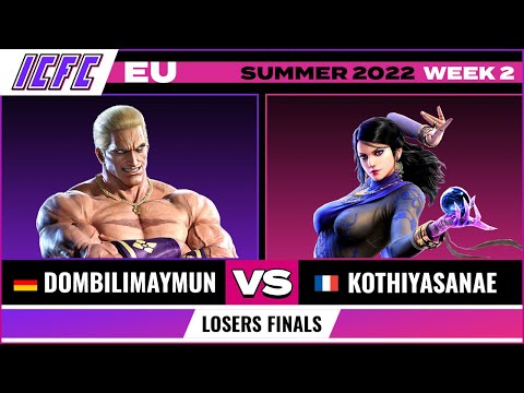 DombiliMaymun (Geese) v kothiyasanae (Zafina/Lidia) - Losers Finals - ICFC TEKKEN EU: Summer 2022 W2