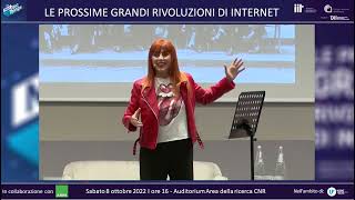 Auditorium del CNR, speech di Gabriella Greison su fisica quantistica, Schrödinger, machine learning