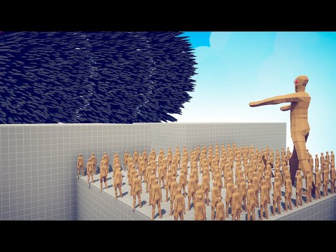 CAN 100x ZOMBIE MUMMY + GIANT CROSS THE BRIDGE? - TABS | Totally Accurate Battle Simulator 2023