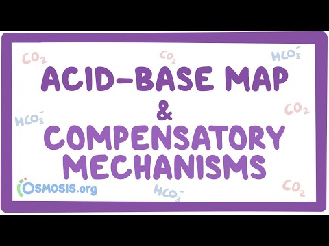 Acid-base map and compensatory mechanisms