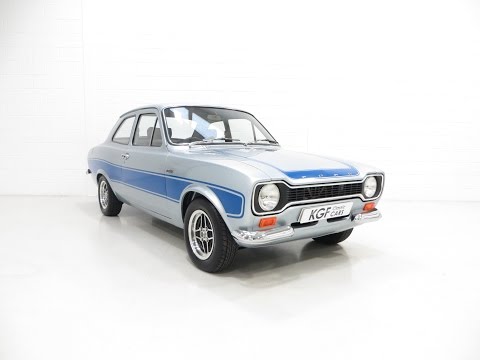 An Immensely Rare AVO Mk1 Ford Escort RS2000 Detailed to Perfection - SOLD!