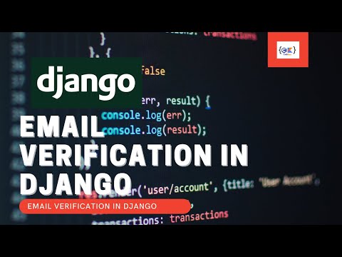 Email verification in Django | Verify Email address in Django thumbnail