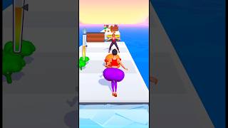 Squeezy Girl Fun Reverse Jumping Gameplay #shorts #squeeze #fusa #gameplay