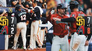 FULL 7th: D-backs come back against the Padres, highlighted by Tim Tawa and Lourdes Gurriel Jr. ????