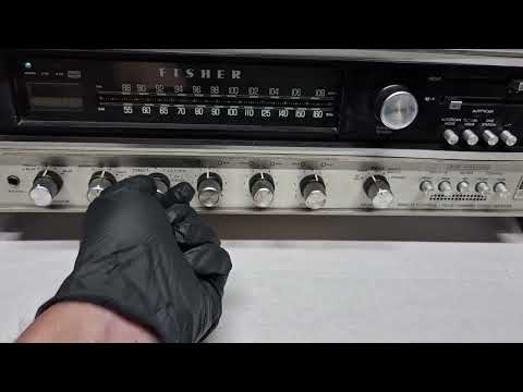Fisher 801 Quadraphonic receiver 1972 - Oiled Walnut Veneer image 26