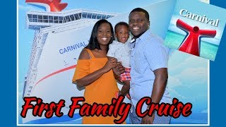 FAMILY'S FIRST CRUISE | CARNIVAL VICTORY VLOG | FAMILY VLOG