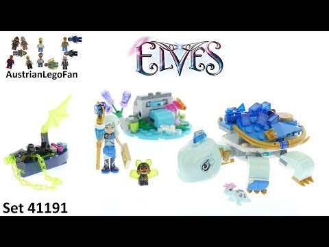 Lego Elves 41191 Naida & the Water Turtle Ambush - Lego Speed Build Review