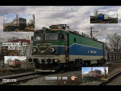 Activitate feroviară în Iași (09.03.2021)