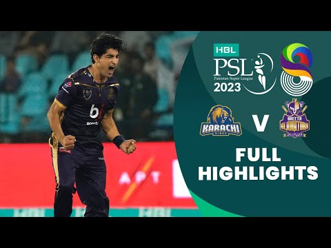 Full Highlights | Karachi Kings vs Quetta Gladiators | Match 6 | HBL PSL 8 | MI2T