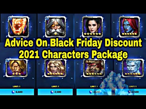 Important Suggestions On Characters Package For Black Friday Discount 2021 - Marvel Future Fight