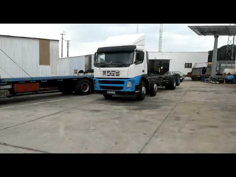 Britannia Export - RECENTLY SOLD: Left hand drive Volvo FM12 380 8X2 32 ton chassis cab truck.